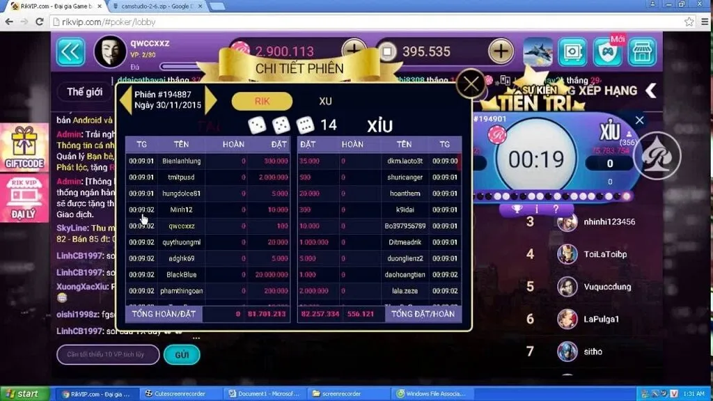 Tài xỉu Rikip với cộng đồng chơi đông đảo